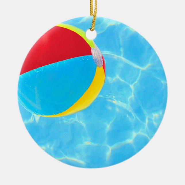 Beach Ball Ornament (Vorne)