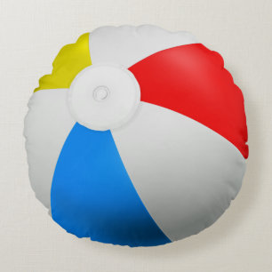 Beach Ball Pillow Pouf Rundes Kissen