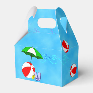 Beach Ball Pool Umbrella Geschenkboxen Geschenkschachtel
