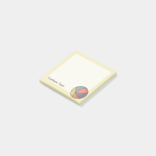 Beach Ball Post-it Klebezettel