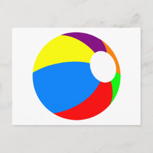 Beach Ball Postkarte