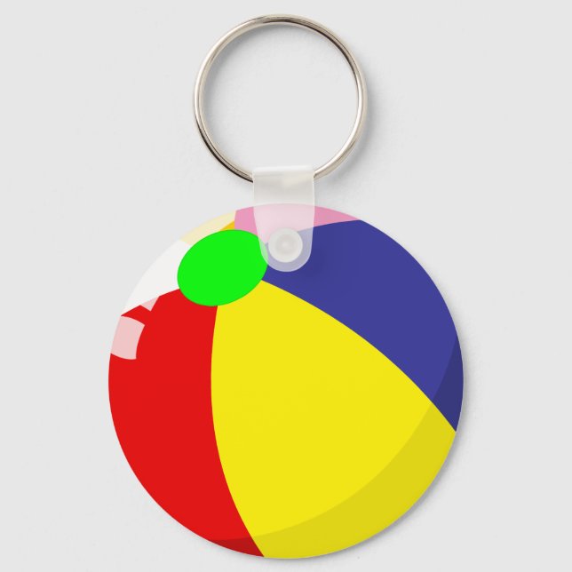 Beach Ball Schlüsselanhänger (Vorderseite)