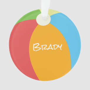 Beach Ball Sommerferien Ornament