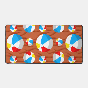 Beach Balls Red Sand Schreibtischunterlage