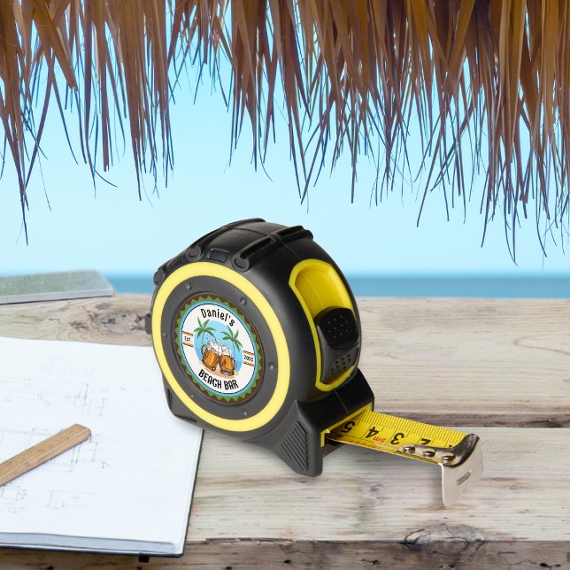 Beach Bar Beers Maßband (Von Creator hochgeladen)