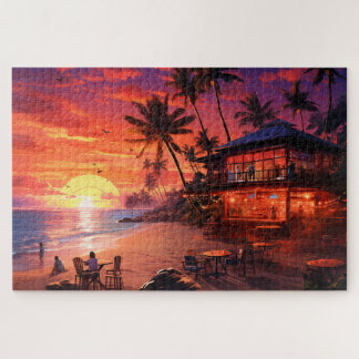 🌅 Beach Bar Sunset