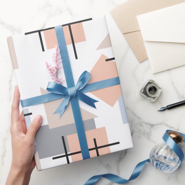 Beach Bauhaus Geschenkpapier (Schenken)