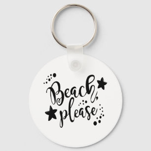 Beach bitte schlüsselanhänger