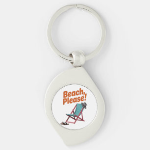 Beach bitte schlüsselanhänger