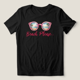 Beach bitte Tri-Blend shirt