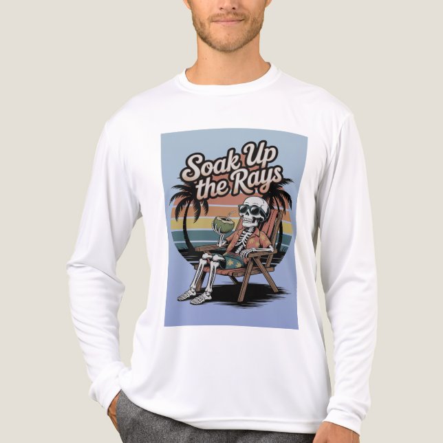 Beach Bones Club Tri-Blend Shirt (Vorderseite)