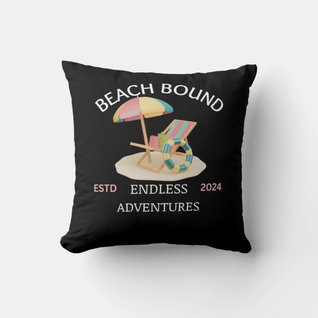 Beach Bound Kissen (Vorderseite)