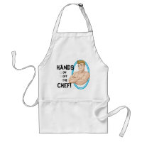 Beach Boy Surfer Dude Cartoon Muscle Guy Chef Cook