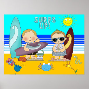 Beach Boys Kid's Kinder Poster