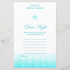 Beach Brautparty Game, Nautical, Meerjungfrau