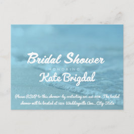 Beach Bridal Dusche Einladung