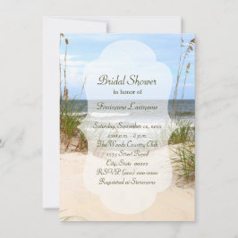 Beach Bridal Dusche Einladungen