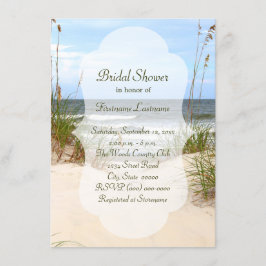 Beach Bridal Dusche Einladungen