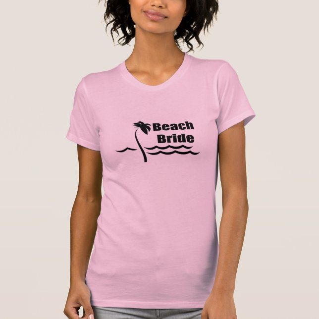 Beach Bride T - Shirt (Vorderseite)
