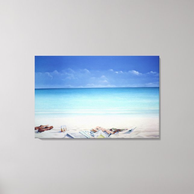 Beach Broker Leinwanddruck (Vorderseite)