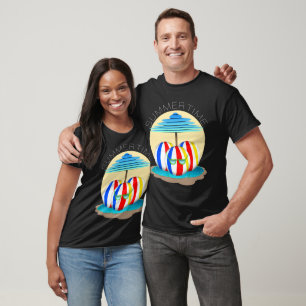 Beach Buddies schlagen die Hitze: Sun's Out, Fins T-Shirt