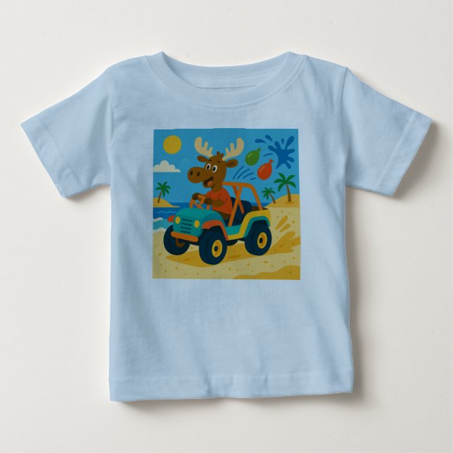 Beach Buggy Blaster – Action-Packed Summer KidsTee Baby T-shirt (Vorderseite)