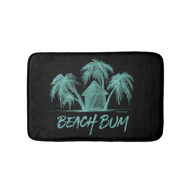 Beach Bum Bath Mat Badematte (Vorderseite)