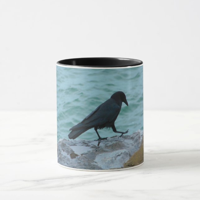 Beach Bum Crow Tasse (Zentrum)