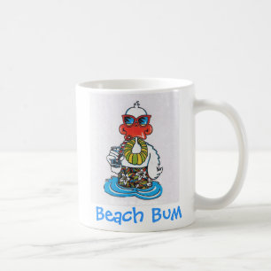 Beach Bum Duck Kaffeetasse