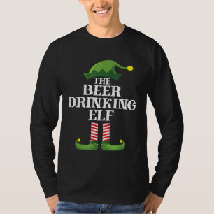 Beach Bum Elf Matching Family Group Weihnachtsfeie T-Shirt