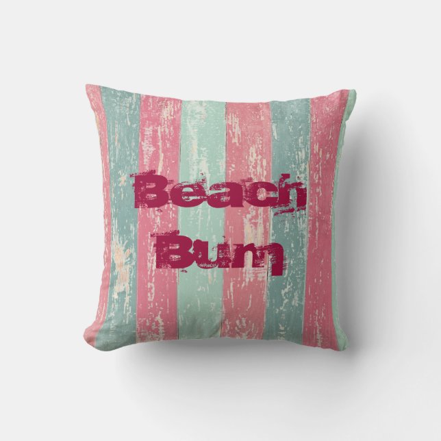 Beach Bum Kissen (Vorderseite)