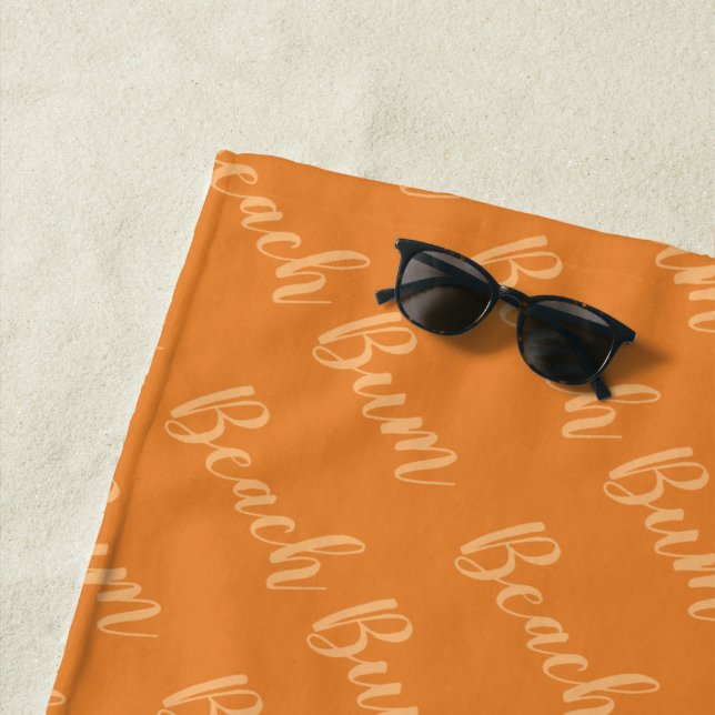 Beach Bums, Beach Bum Strandtuch (Beispiel)