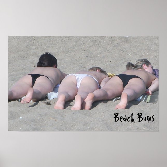 Beach Bums Poster (Vorne)
