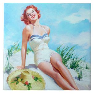 Beach Button Up Fliese