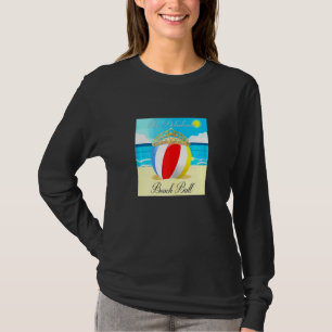 Beach Camping Summer The Debutante Beach Ball Mama T-Shirt