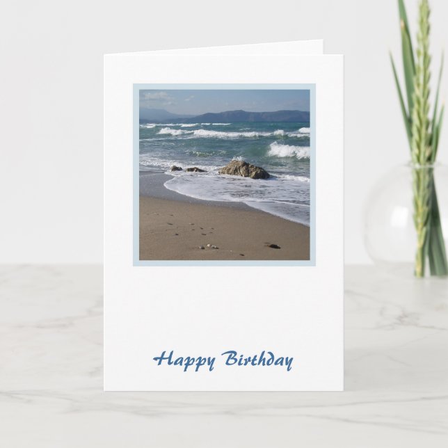 Beach Card Karte (Vorderseite)