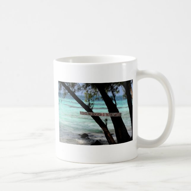 Beach Chairs Rum Point Grand Cayman Kaffeetasse (Rechts)