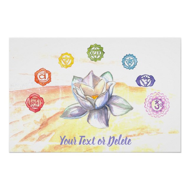 *~* Beach Chakra Malerei Künstlerisches Kunstposte Poster (Vorderseite)