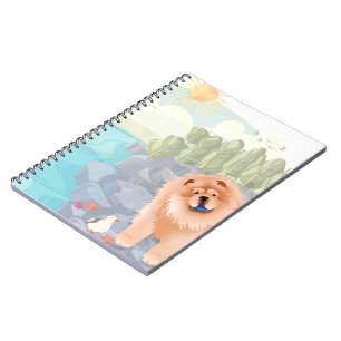 BEACH-CHOW-Notebook Notizblock