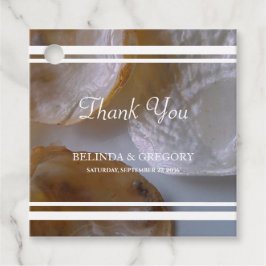 Beach Clams Wedding-Geschenk Geschenkanhänger