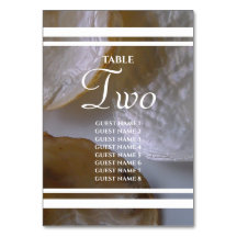 Beach Clams Wedding Guest Names