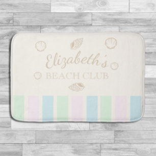 Beach Club Birthday Badematte