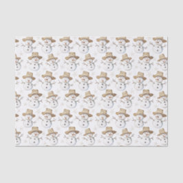 Beach Coast Snowman Weihnachten Seidenpapier