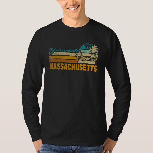 Beach Coastal City Vacation Souvenir Ipswich T-Shirt (Vorderseite)