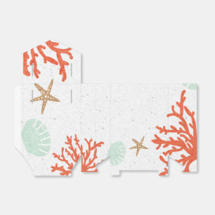 Beach Coral Reef Sea Muschel & Starfish Gefälligke Geschenkschachtel