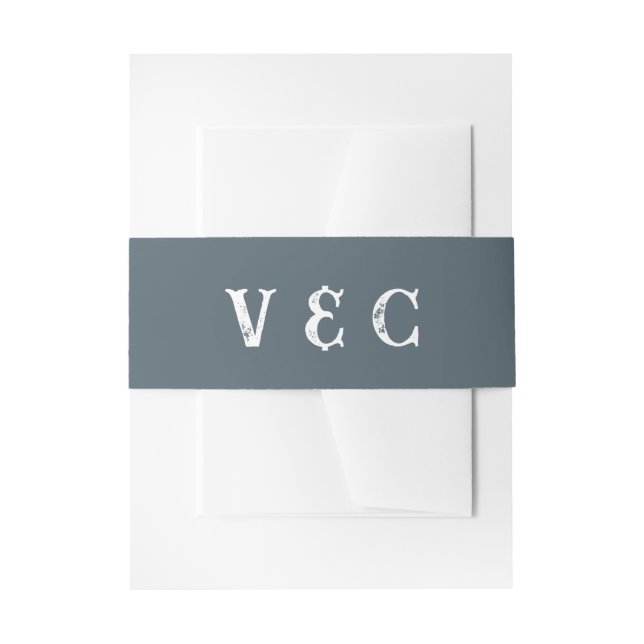 Beach Couple Wedding Einladungsbanderole (Vorderseite Beispiel)
