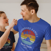 Beach Cruise Family Wiedersehen Retro Matching