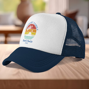 Beach Cruise Family Wiedersehen Retro Matching Truckerkappe