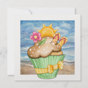 Beach Cupcake ! - SRF Einladung