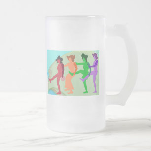 Beach Dance Mattglas Bierglas